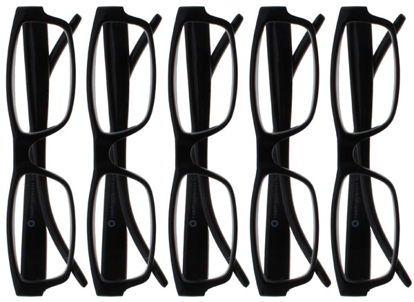 Reading Glasses 5 Packs Super Value Clearance Deal Mens Womens Lightweight NSH