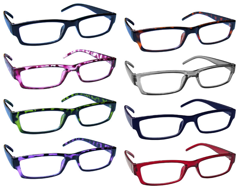 Opulize ACE 5 Packs Reading Glasses Mens Womens Lightweight UV Reader RRRRR32