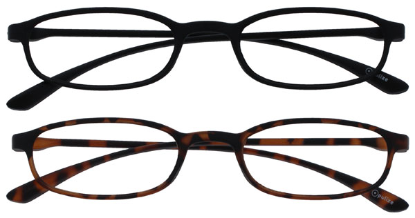 Opulize FLY Small Pocket Reading Glasses Rounded Mens Womens Inc Pouch R67