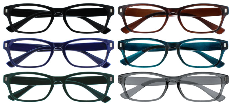 Opulize NET Mens Womens Reading Glasses UV Reader R77