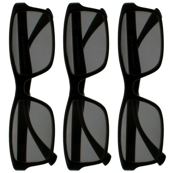 Sun Reading Glasses 3 Packs Super Value Mens Womens UV400 Protection NSH